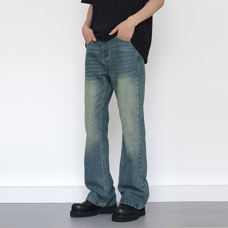 Men'S Fashion Jeans And Boots - Винтажные модные мужские джинсы в американском