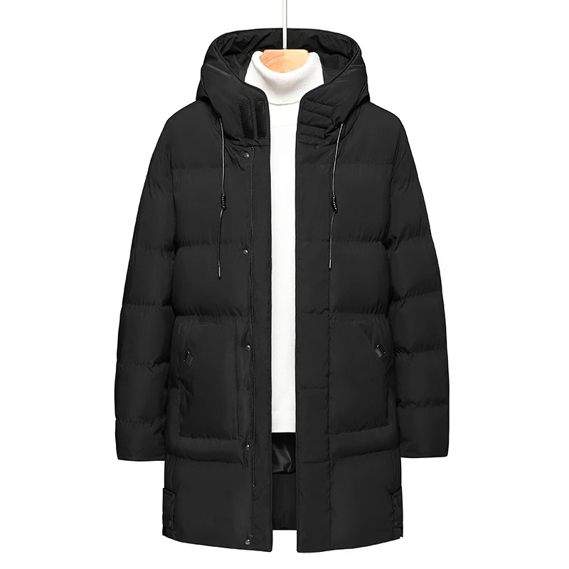 Fashion Men Vogue - Модное модное длинное пуховое пальто для