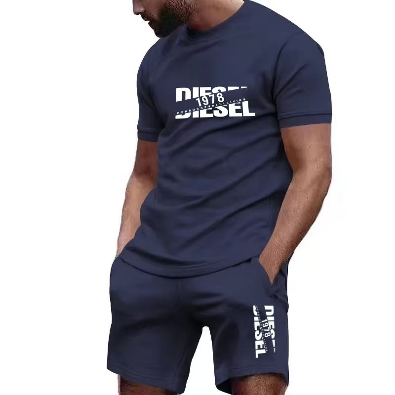 Queer Men'S Fashion - Новый летний мужской комплект 2026: футболка