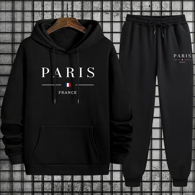 Men'S Fashion Paris 2025 - Осень-зима, мужской спортивный костюм в уличном