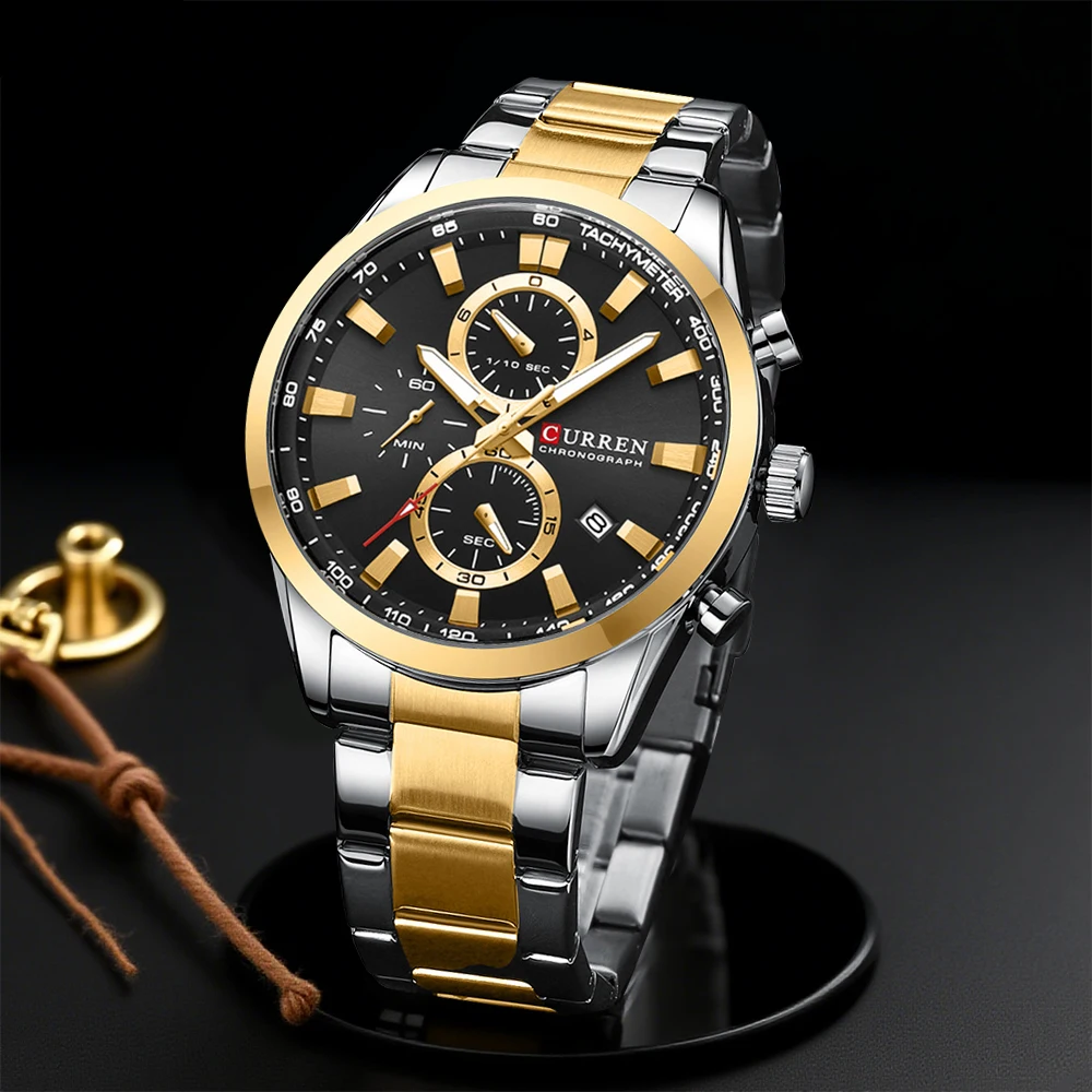 Men'S Fashion Jewelry - CURREN повседневные кварцевые спортивные часы с