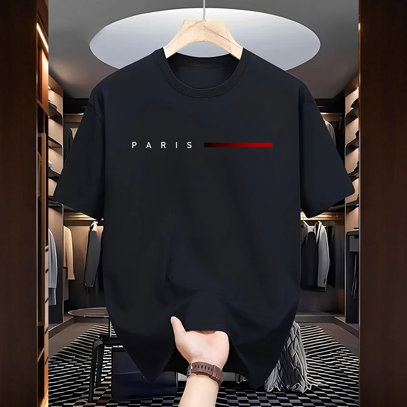 Men'S Fashion Paris 2025 - Парижские модные футболки для мужчин, высокое