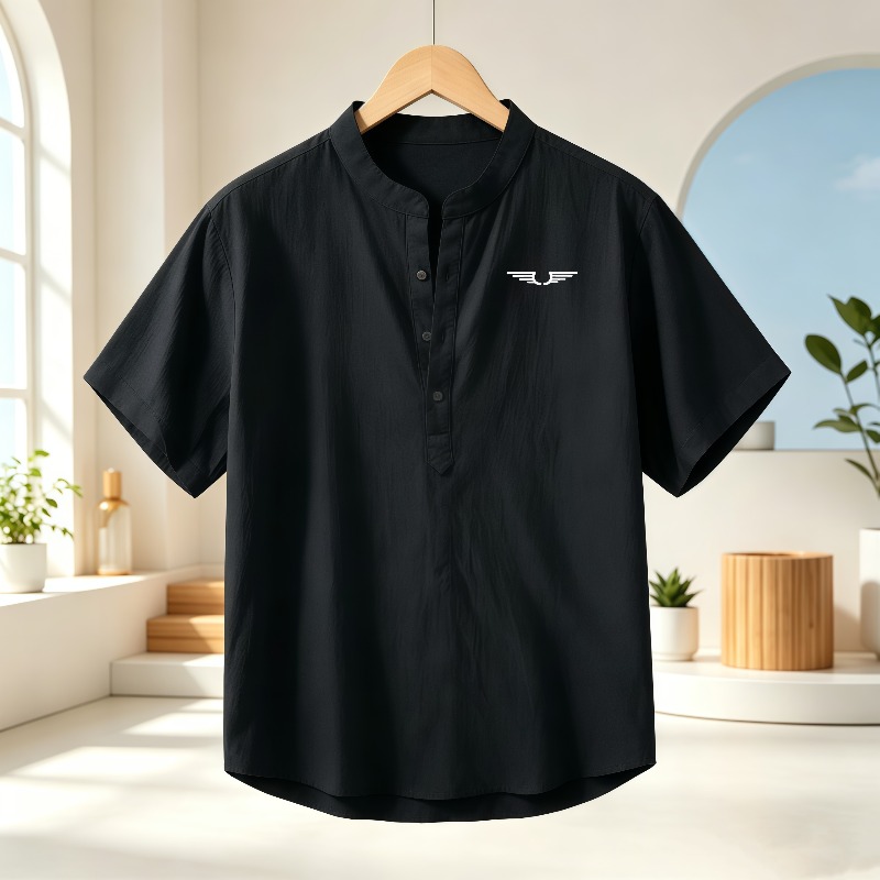 Мужская рубашка с коротким рук – обзор и цена Linen Shirt Summer