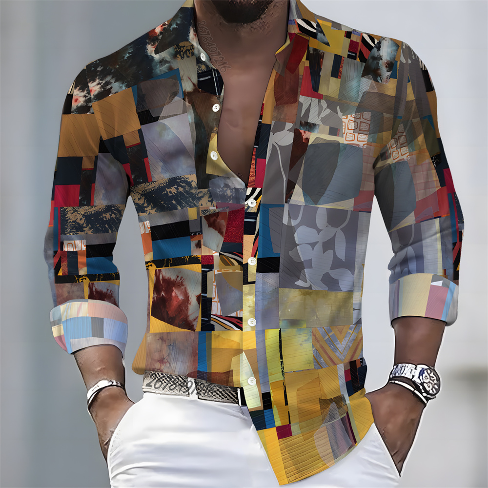Мужская рубашка с длинным рука – обзор и цена Queer Men'S Fashion