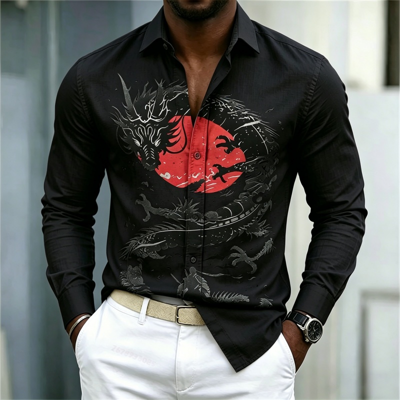 Новая мужская рубашка 2026 год – обзор и цена Mens Fashion Casual 2026