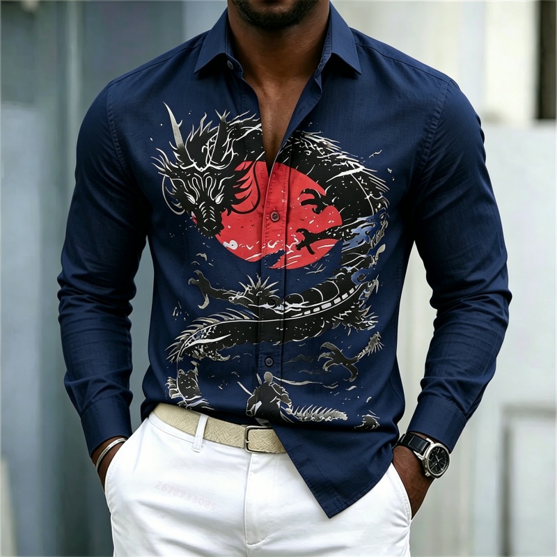 Новая мужская рубашка 2026 год – обзор и цена Mens Fashion Casual 2026