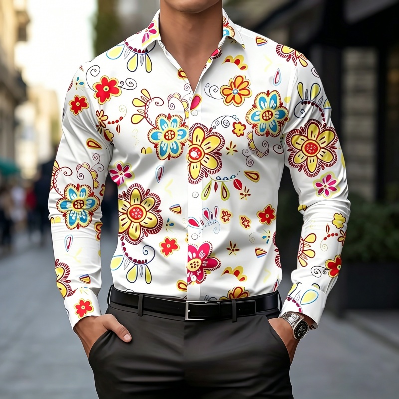 Новая мужская рубашка 2026 год – обзор и цена Mens Fashion Casual 2026