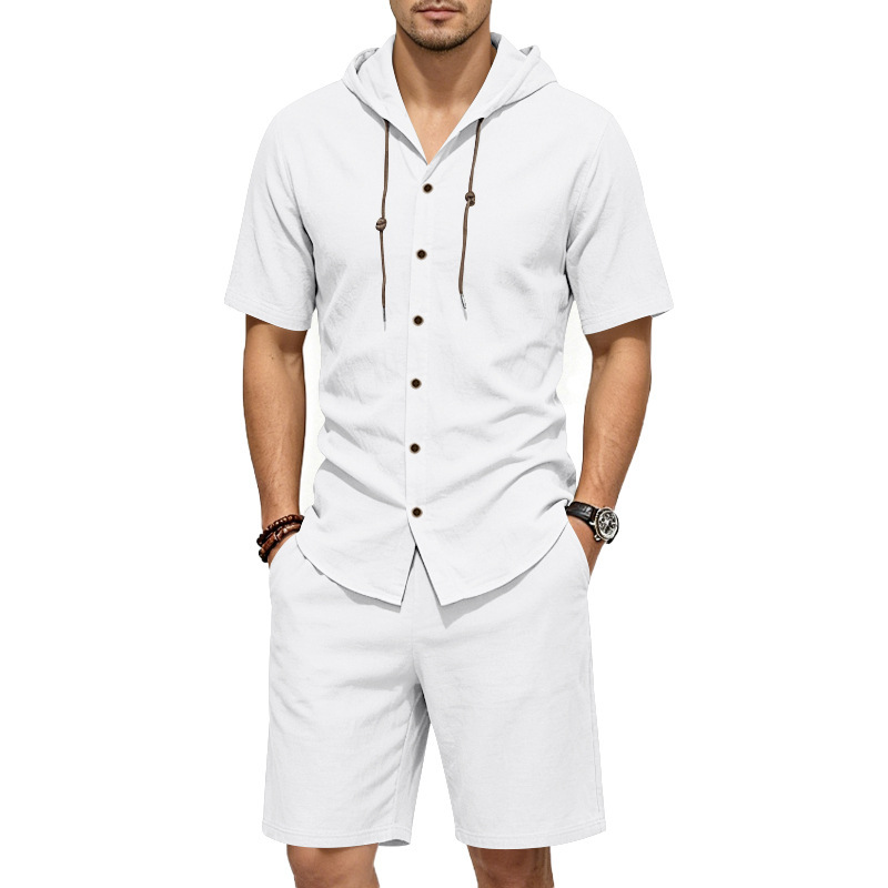 Мужской летний льняной комплек – обзор и цена Linen Shirt Summer