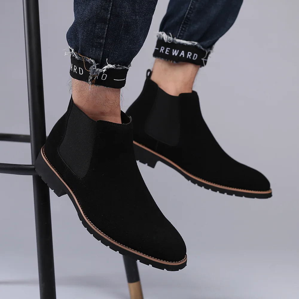 Мужские ботильоны, замшевые ко – обзор и цена Mens Fashion Dress