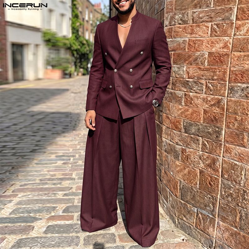 Мужские комплекты INCERUN: одн – обзор и цена Men'S Fashion Color
