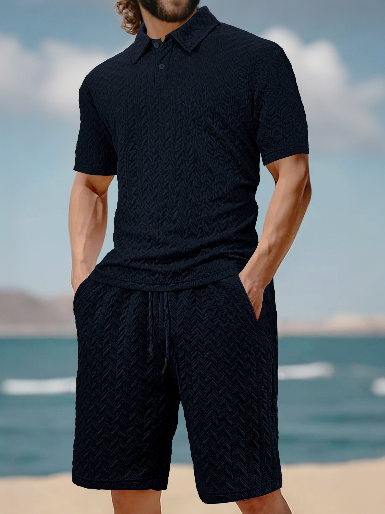 Спортивный повседневный компле – обзор и цена Men'S Fashion Color